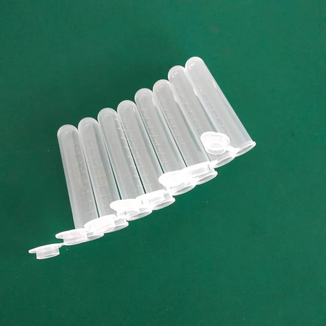 Laboratory Equipment 10ml Transparent Centrifuge Tube for DNA Testing