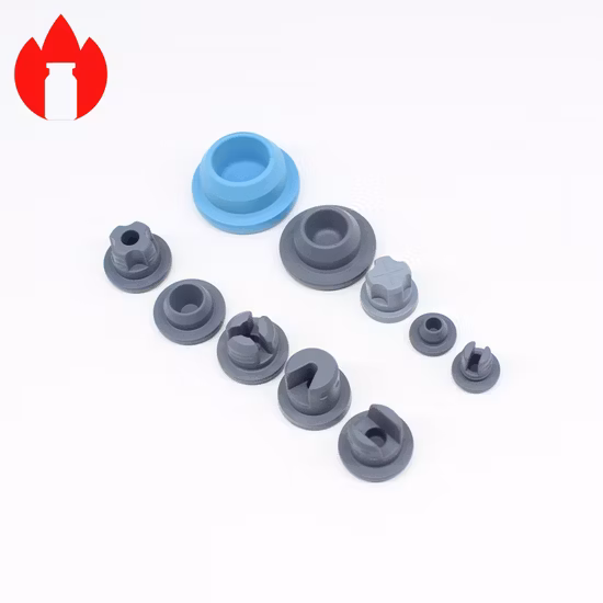 Tapón de caucho butílico bromado para inyección farmacéutica