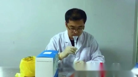 Colector de saliva genética desechable de laboratorio, tubo de recolección de ARN de ADN de saliva para humanos, colector de kits de recolección de pruebas de muestreo de saliva de virus